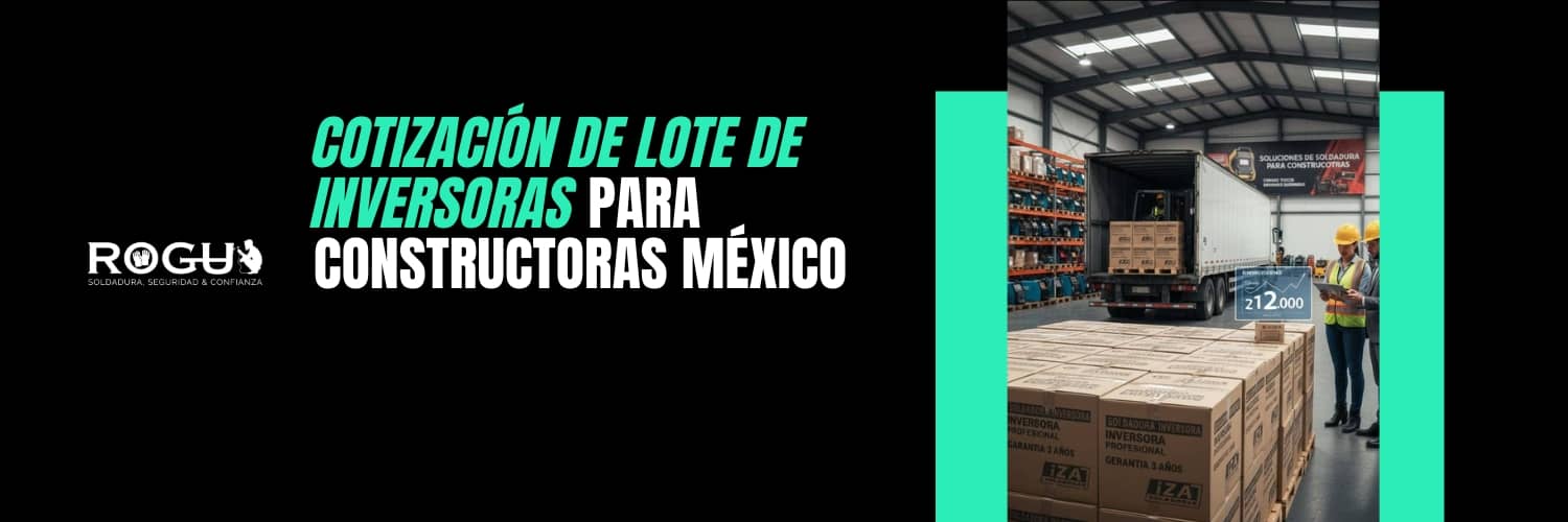 Cotización de lote de inversoras para constructoras México