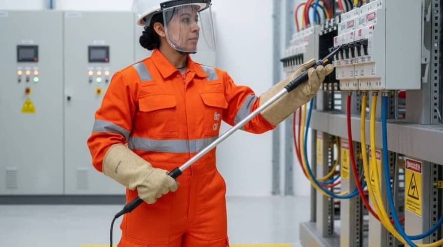 EPP Dieléctrico para Seguridad Eléctrica en Mantenimiento (2)