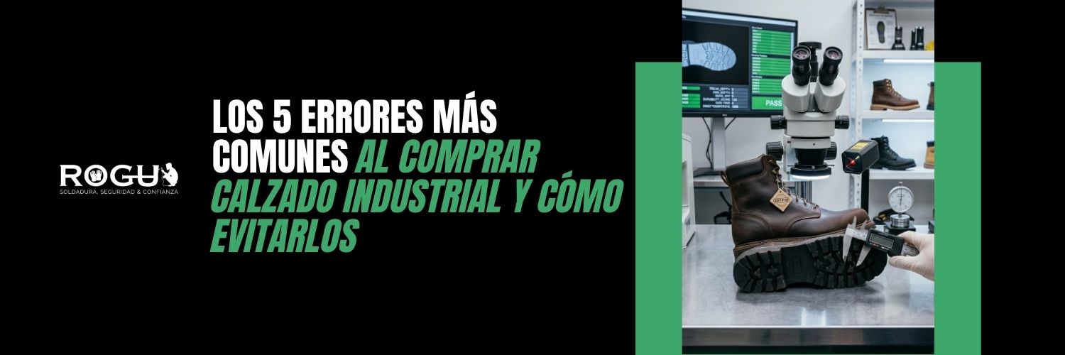 EPP Los 5 errores más comunes al comprar calzado industrial y cómo evitarlos