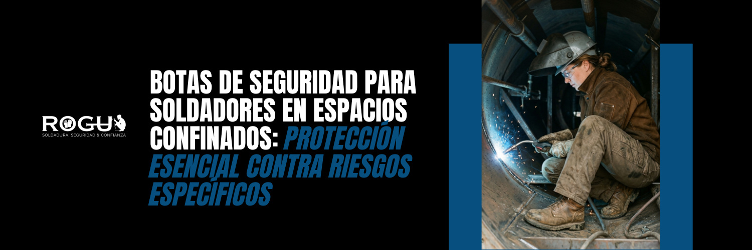 EPP Botas de seguridad para soldadores en espacios confinados Protección esencial contra riesgos específicos (1)