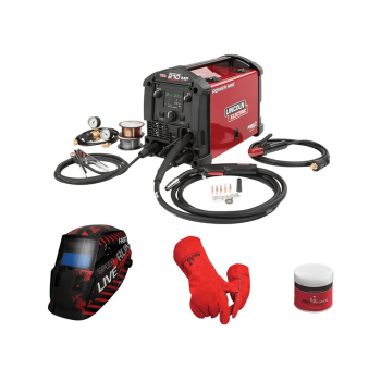 Soldadora lincoln Paquete PowerMIG 210