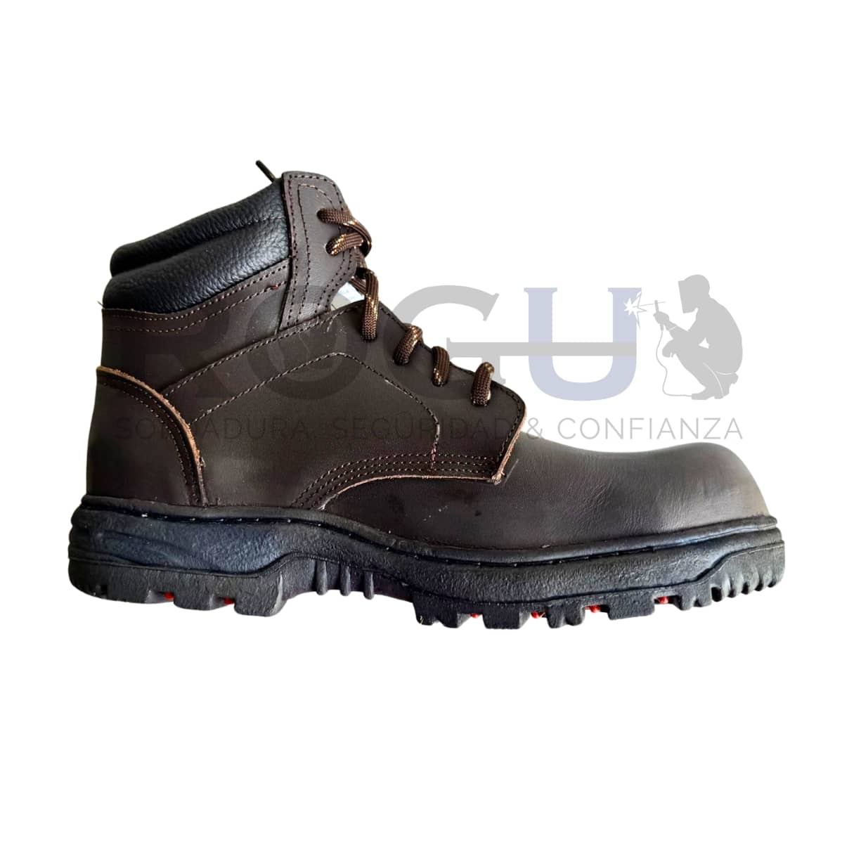 Bota de Trabajo Dieléctrica Mod. 401 Café - Imagen 3