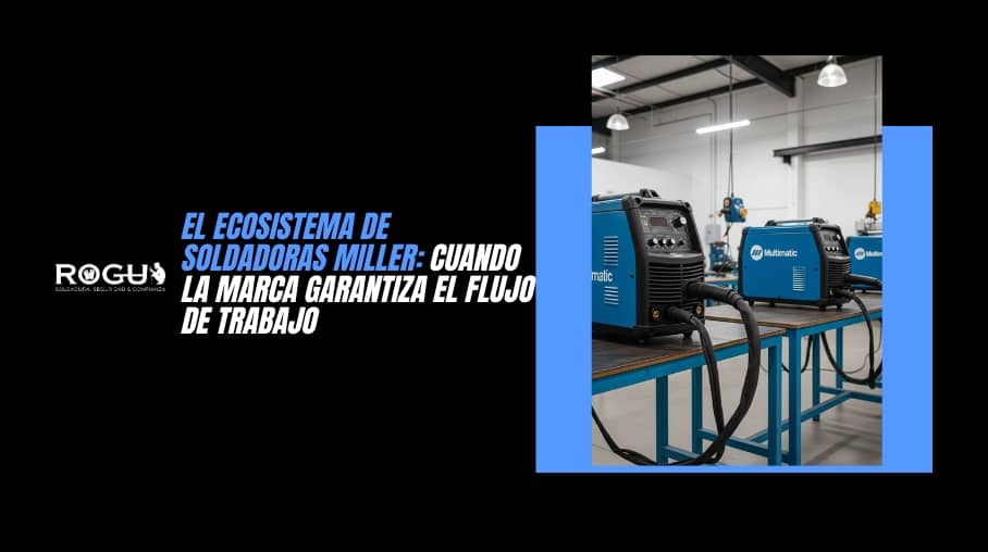 El Ecosistema de Soldadoras Miller Cuando la Marca Garantiza el Flujo de Trabajo