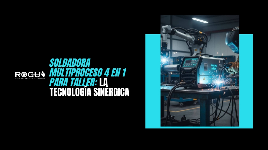Soldadora multiproceso 4 en 1 para taller La tecnología sinérgica