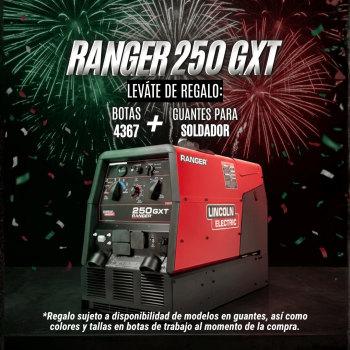 Soldadora LINCOLN RANGER GXT 250