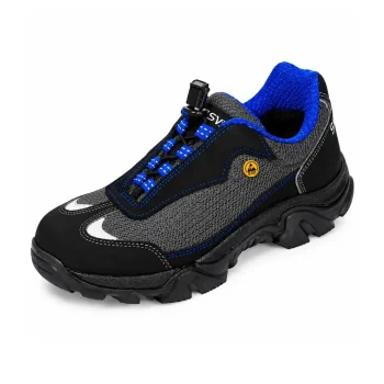 Tenis de Seguridad ESD Phantom H Negro/Azul